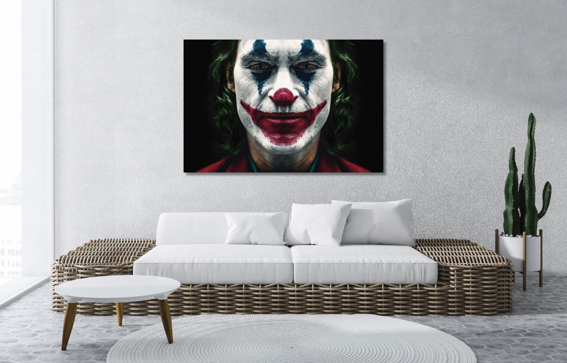 Joker Tears Of A Clown - Muur