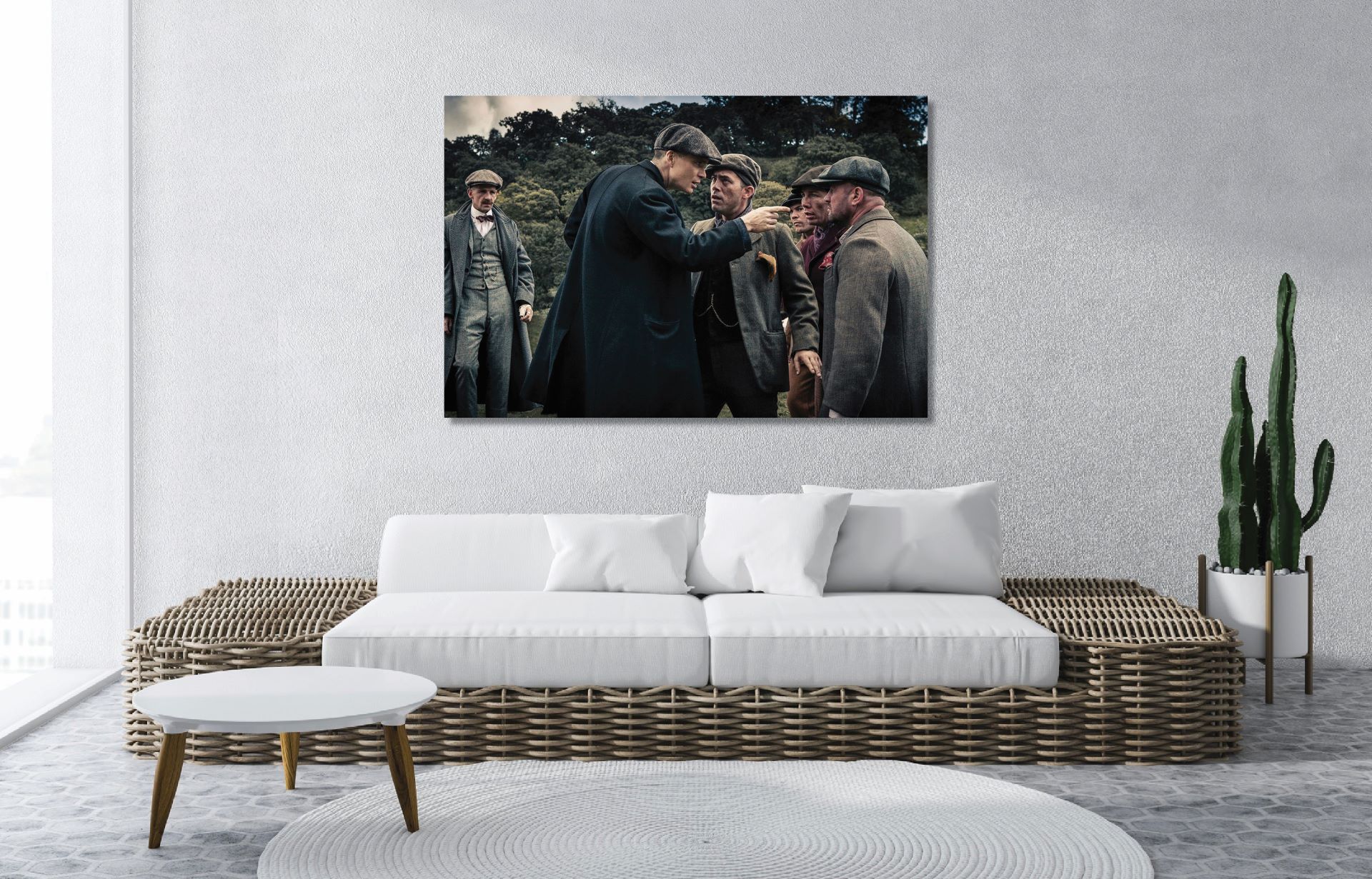 Peaky Blinders No Fighting - Muur