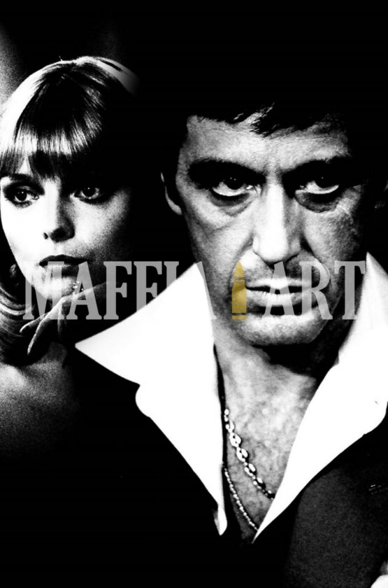 Scarface Tony Montana And Wife Maffia • Art Scarface Tony Montana And Wife Maffia • Art