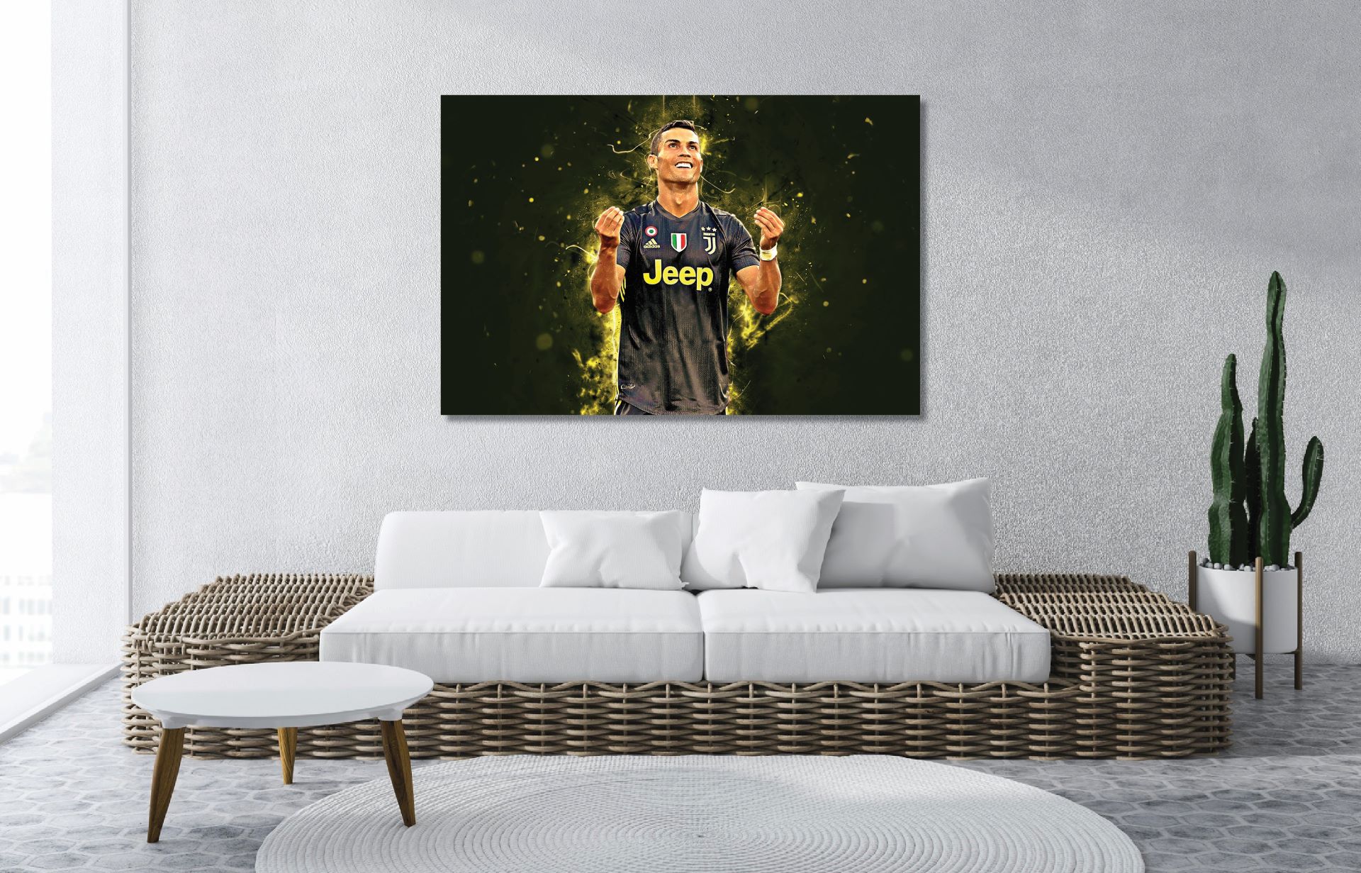 Soccer Cristiano Ronaldo 2 - Muur